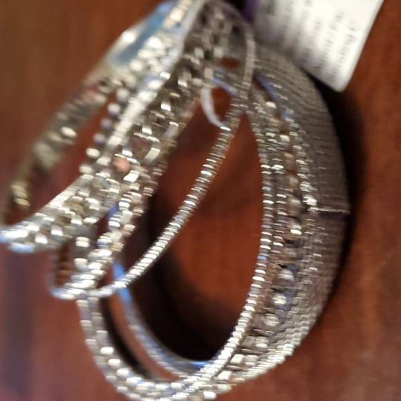 7pc. Silver bangles - Picture 4 of 7